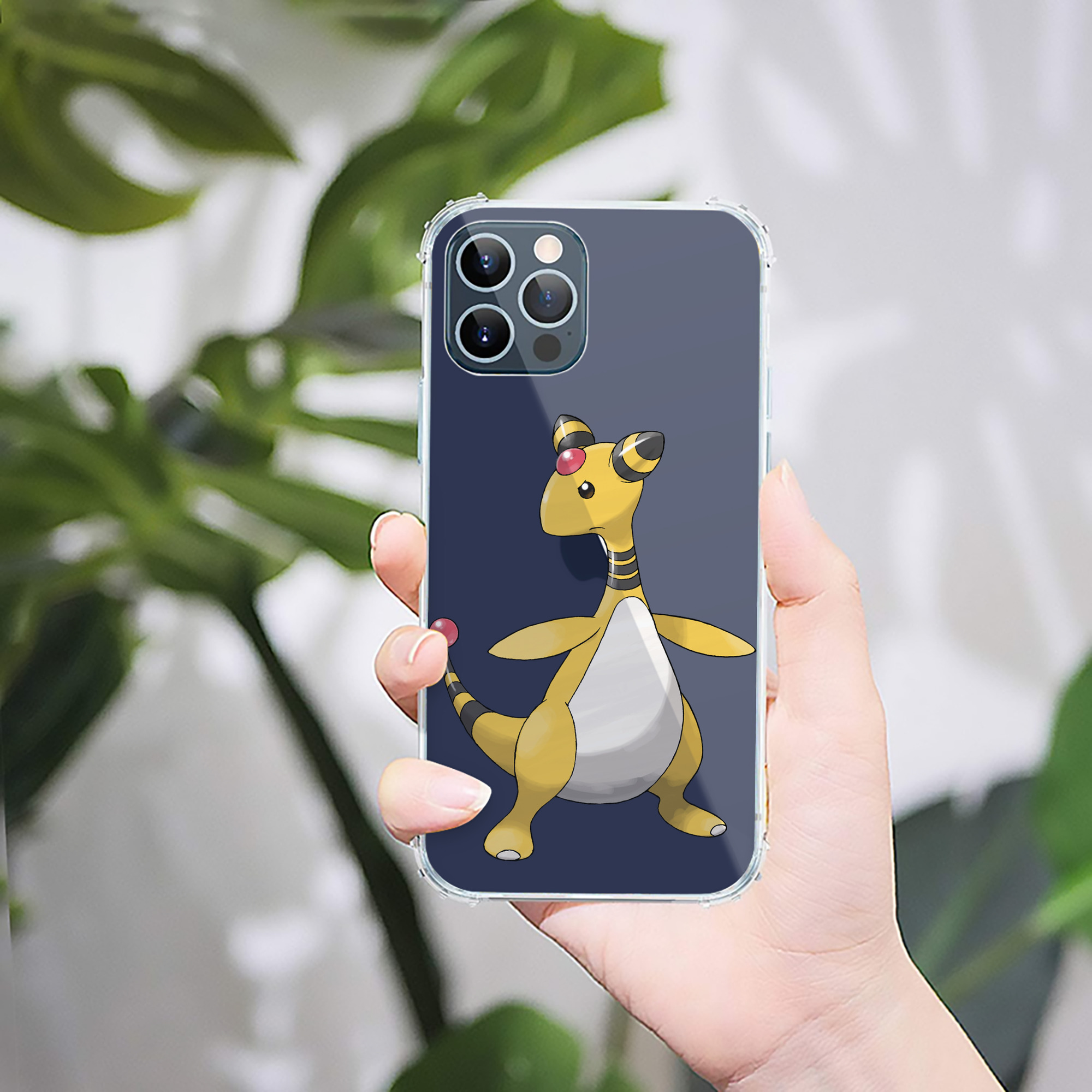 （画像用） ポケットモンスター Pokémon 【iPhone 12シリーズ対応】透明スマホケース（クリアソフトケース）